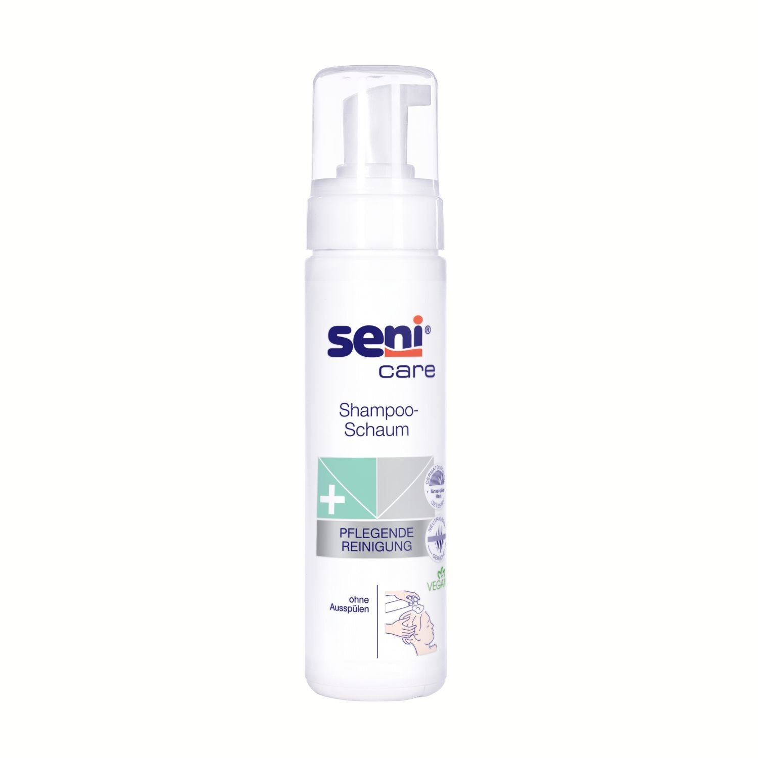 Seni Care Shampoo-Schaum - 200 ml "pflegende Reinigung"